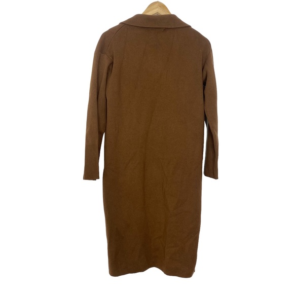 J.Crew Ella Open Front Long Sweater Blazer Duster Wool Blend - Picture 3 of 7